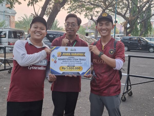 Juara Harapan 1 Lomba STEM Trails MathCityMap